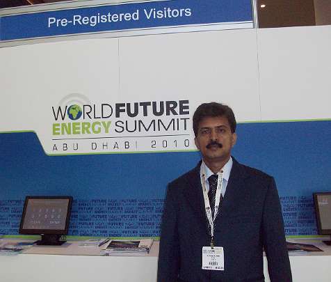 02 100_1813.JPG - 22 January 2010When Dr Kumar first heard about the The Ultimate Sustainable Energy summit, he informed the  organizers that he had a unique and important contribution to their agenda.